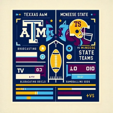 How to Watch Texas A&M vs. McNeese State: TV, Radio Broadcast Details & Gambling Odds