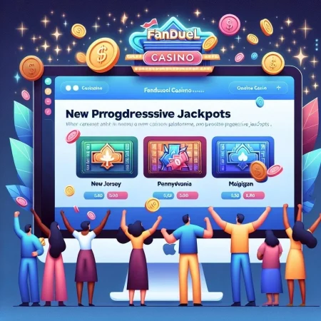 FanDuel Casino Launches Progressive Jackpots in New Jersey, Pennsylvania, and Michigan