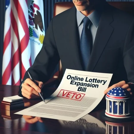 Illinois Governor Vetoes Bill to Expand Online Lottery Offerings
