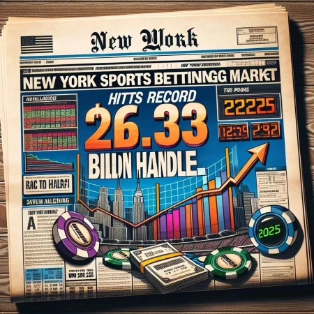 New York Sports Betting Market Achieves Record $26.3 Billion Handle in 2025