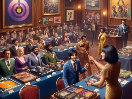 Auction of Rock and Roll Memorabilia at the Mirage